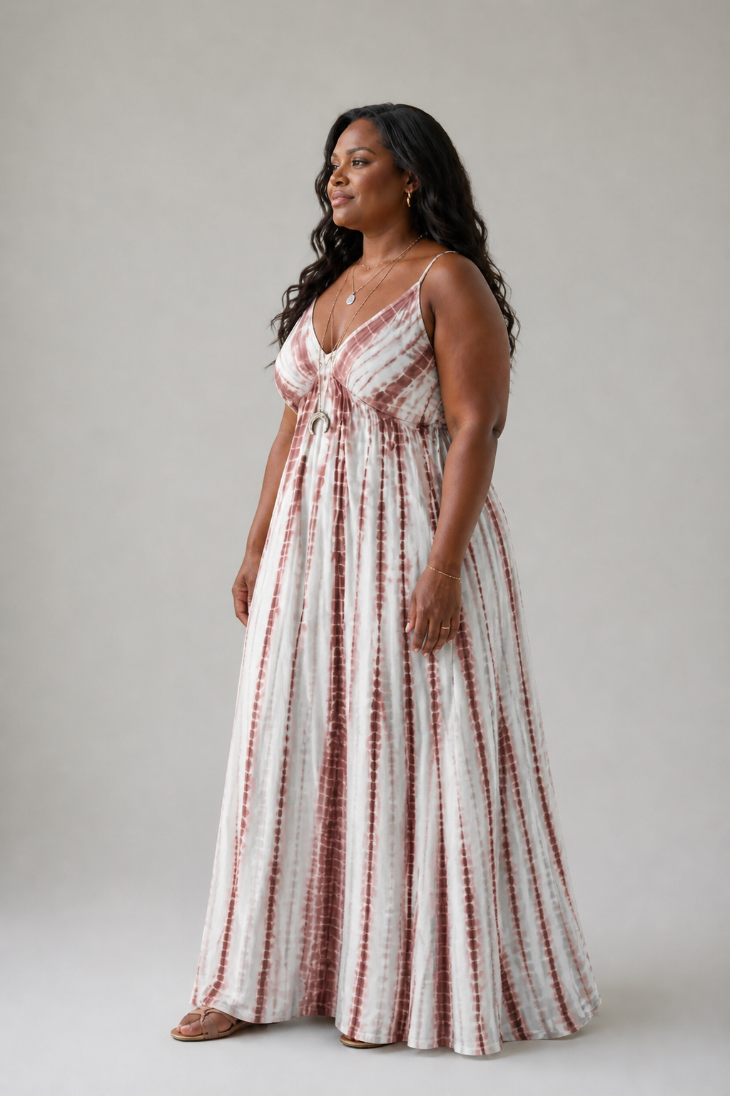 Karys | Lässiges Fit Soft Dye Midi Kleid