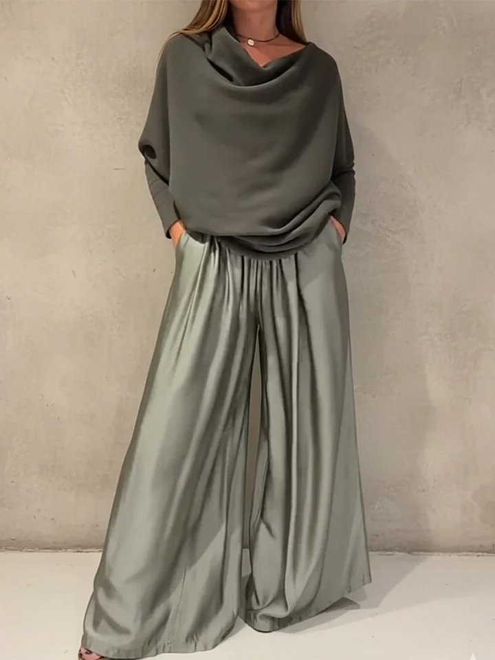 Elegantes Set mit schulterfreien Trägern