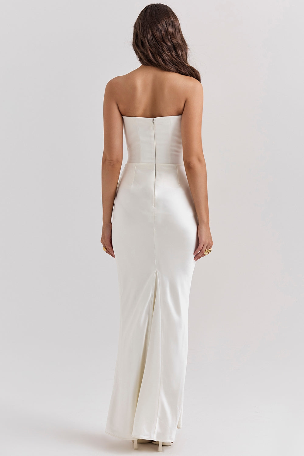 Strapless corset dress