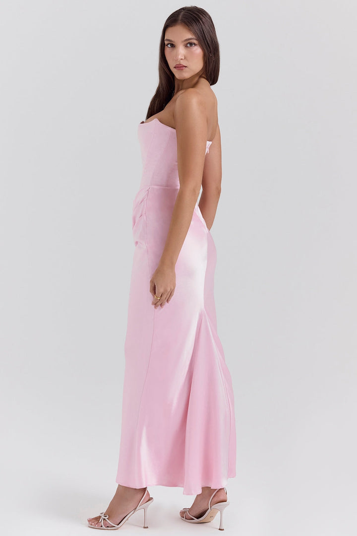 Trägerloses Korsettkleid