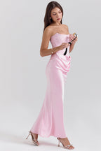Strapless corset dress