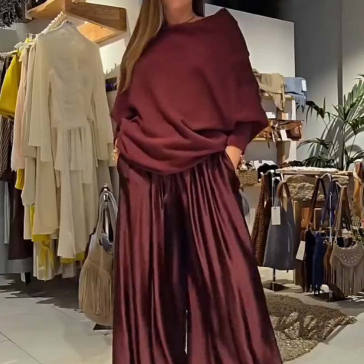 Elegantes Set mit schulterfreien Trägern